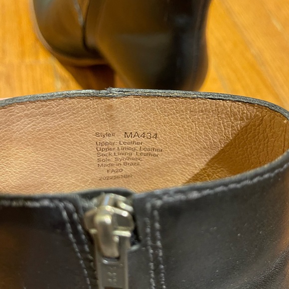 Madewell The Rosie ankle boot in black leather 8.5 - Picture 7 of 9